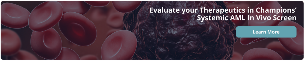 Click to explore our AML in vivo screen offering.