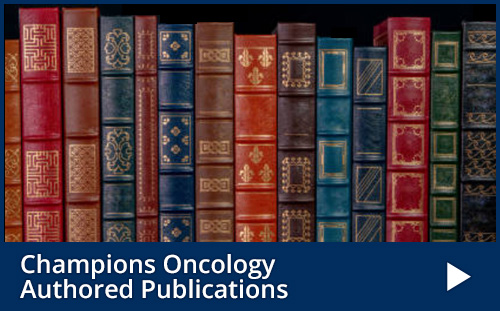 Champions Oncology authored publications
